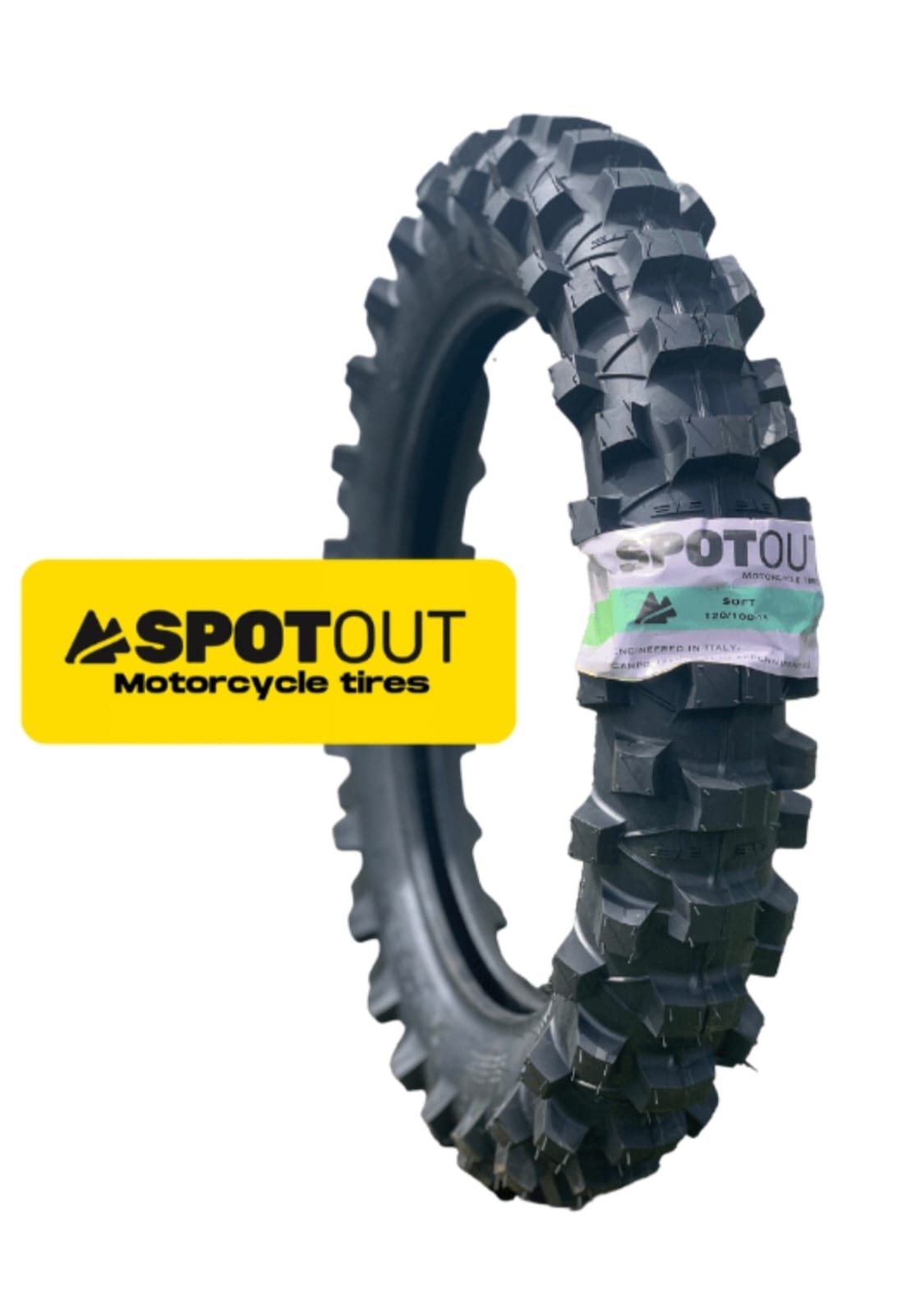 Neumatico Enduro Motocross 120/100 18 Medio