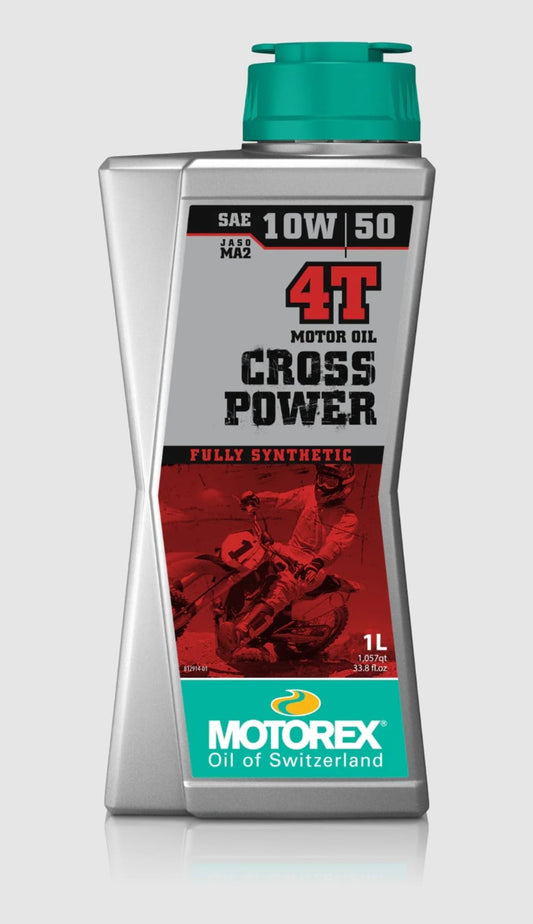 Aceite Motorex CROSS POWER 4T 10W/50 1LT